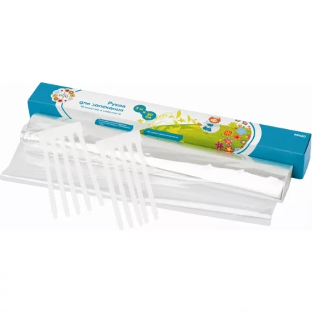 Рукав для запекания 3 м х 30 см 10 хомутиков в комплекте Elfe 95020 купить в Губкинске