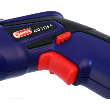 Аккумуляторный шуруповерт (отвертка) Диолд АШ-1136 Л (44 предмета) купить в Губкинске