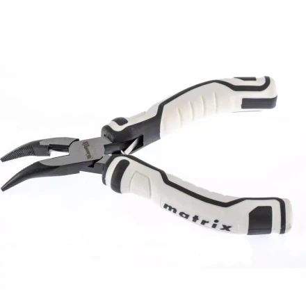 Длинногубцы Mini 125 мм изогнутые авторазжим Pro Matrix 17831 купить в Губкинске