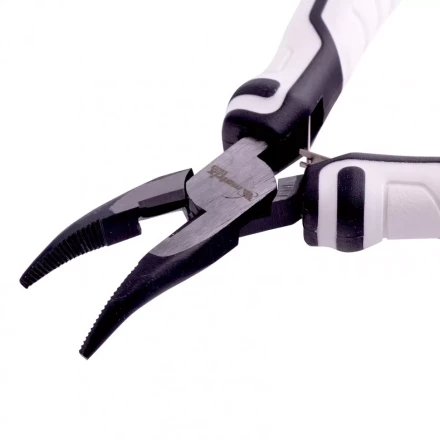 Длинногубцы Mini 125 мм изогнутые авторазжим Pro Matrix 17831 купить в Губкинске