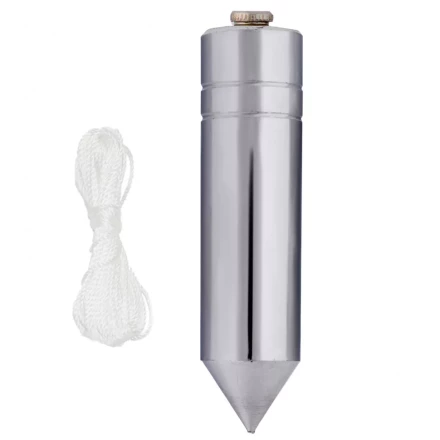 Отвес цилиндрический 400 г шнур 5 м Matrix 84889 купить в Губкинске