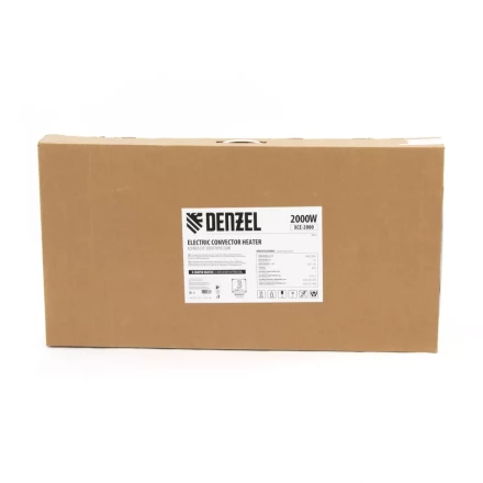 Конвектор электрический XCE-2000, 230 В, 2000 Вт, X-образный нагреватель Denzel 98117 купить в Губкинске