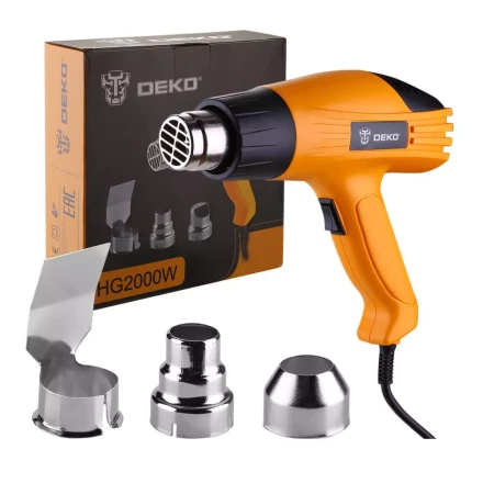 Фен строительный DEKO HG2000W, 063-4166 купить в Губкинске