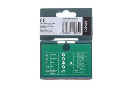 Набор бит HAMMER 25мм (PB набор No1 7шт. Ph/Pz/Sl) купить в Губкинске