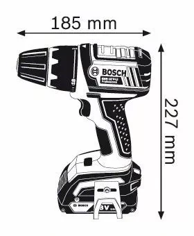 Аккумуляторная дрель-шуруповерт BOSCH GSR 18 V-LI (0.601.866.10J) купить в Губкинске