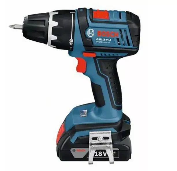 Аккумуляторная дрель-шуруповерт BOSCH GSR 18 V-LI (0.601.866.10J) купить в Губкинске