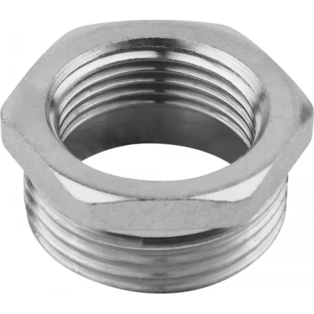 Футорка ЗУБР &quot;ЭКСПЕРТ&quot;, никелированная латунь, 1/2&quot; х 3/8&quot; 51281-1/2-3/8 купить в Губкинске