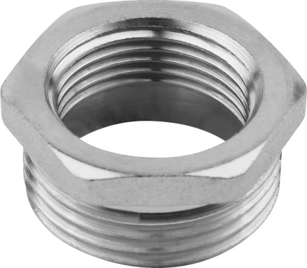 Футорка ЗУБР &quot;ЭКСПЕРТ&quot;, никелированная латунь, 1/2&quot; х 3/8&quot; 51281-1/2-3/8 купить в Губкинске