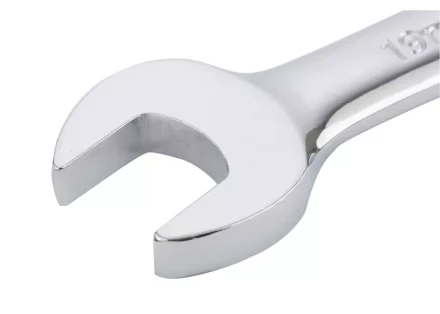 Набор ключей комбинированных с трещоткой, 8 - 19 мм, 7шт., реверсивные, CrV GROSS 14892 купить в Губкинске