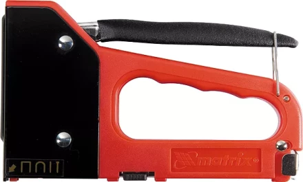 Степлер мебельный 4-функциональный пластиковый тип скобы:53 28 300 500 6-14 мм MATRIX MASTER 40905 купить в Губкинске