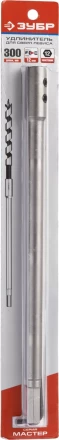 ЗУБР &quot;МАСТЕР&quot;. Удлинитель для сверла Левиса с хвостовиком 12мм, HEX 12,5, L=300мм 2953-12-300 купить в Губкинске