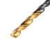Сверло по металлу, 2,5 мм, HSS-Tin, Golden Tip, 10 шт. Denzel 717204 купить в Губкинске
