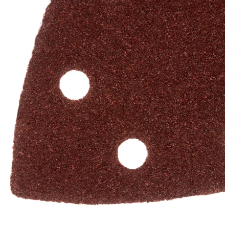 Треугольник абразивный на ворc. подложке под &quot;липучку&quot;, перф., P 60, 150х150х100 мм, 5 шт. Denzel 738587 купить в Губкинске