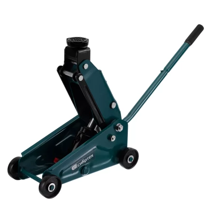 Домкрат гидравлический подкатной Сибртех 50837, 2,5 т, 148-387 мм, в пласт. кейсе купить в Губкинске