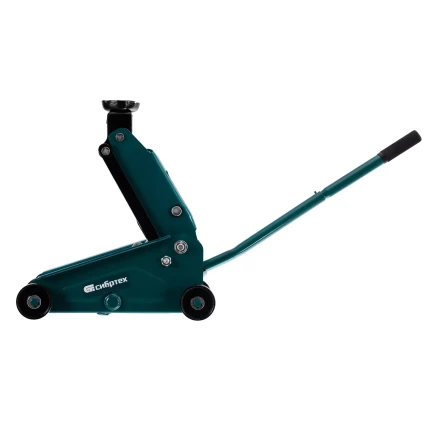 Домкрат гидравлический подкатной Сибртех 50837, 2,5 т, 148-387 мм, в пласт. кейсе купить в Губкинске