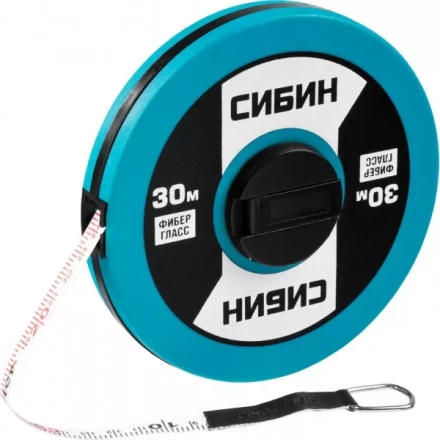 Мерная лента СИБИН фиберглассовая, 30м 34154-30 купить в Губкинске
