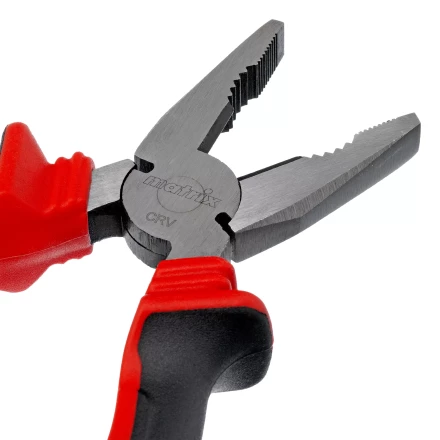 Плоскогубцы комбинированные Matrix, 180 мм, хром-ванадий, двухкомпонентные рукоятки, 17091 купить в Губкинске
