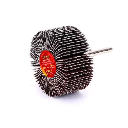 Круг MESSER шлифовальный лепестковый с оправкой (на шпильке) 60х30х6  #40 купить в Губкинске