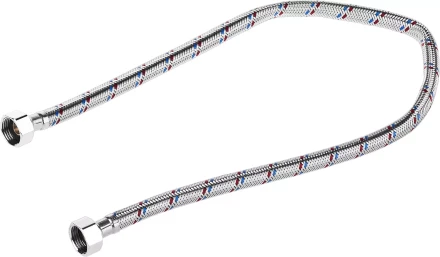 Подводка гибкая ЗУБР для воды, оплетка из нержавеющей стали, г/г 1/2&quot; - 0,6м 51005-G/G-060 купить в Губкинске