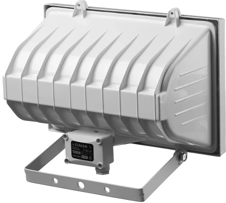 Прожектор STAYER &quot;MASTER&quot; MAXLight галогенный, с дугой крепления под установку, белый, 1500Вт 57107-W купить в Губкинске