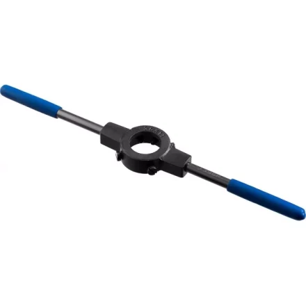 Плашкодержатель ЗУБР &quot;ПРОФЕССИОНАЛ&quot; со стопорными винтами, сталь 45, посадочный диаметр - 30 мм, высота - 11 мм, общая длина - 285 мм 28150-30 купить в Губкинске