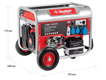 Генератор бензиновый ЗЭСБ-5500-ЭНА серия МАСТЕР купить в Губкинске