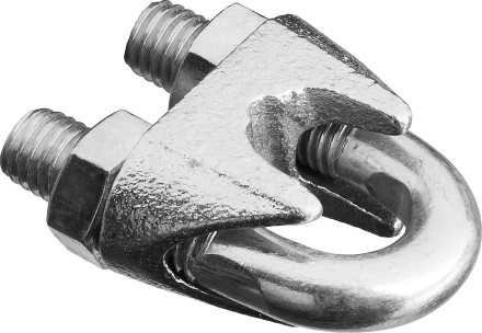 Зажим троса DIN 741, оцинкованный, 13мм, 15 шт, STAYER Master 30535-13 30535-13 купить в Губкинске