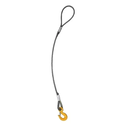 Строп канатный одноветвевой 1СК 8 т L=2 м с кч гост 8.0 т опрессовка купить в Губкинске