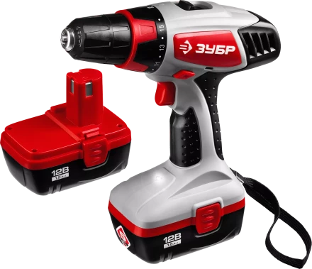 Дрель-шуруповерт 2 АКБ ЗДА-12-2 КИН серия МАСТЕР купить в Губкинске