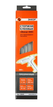 Стержень клеевой 11х300мм ЭНКОР 440 17шт 50440 купить в Губкинске