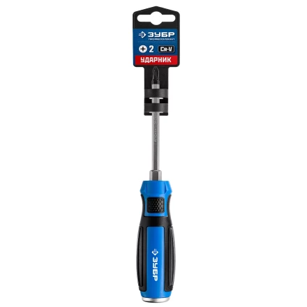 ЗУБР Ударник, PH2 х 100 мм, ударная отвертка, Профессионал (25272-2) купить в Губкинске