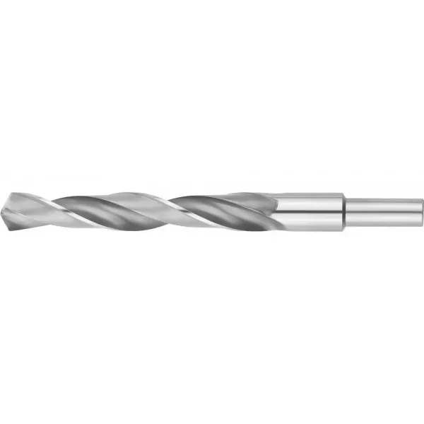 Сверло ЗУБР "МАСТЕР" по металлу с цилиндрическим хвостовиком, сталь Р6М5, винтовой прокат, D 18.0мм, L-191/130мм 4-29621-191-18 купить в Губкинске