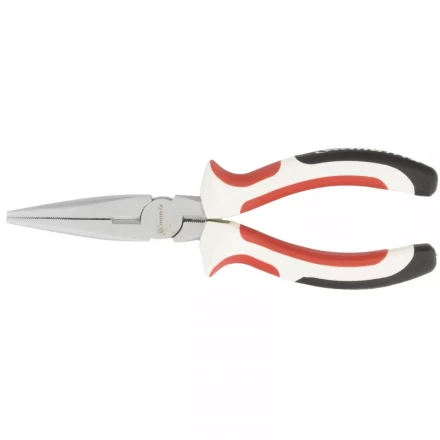 Длинногубцы White Nickel 160 мм прямые никелированные трехкомпонентные рукоятки MATRIX 17188 купить в Губкинске