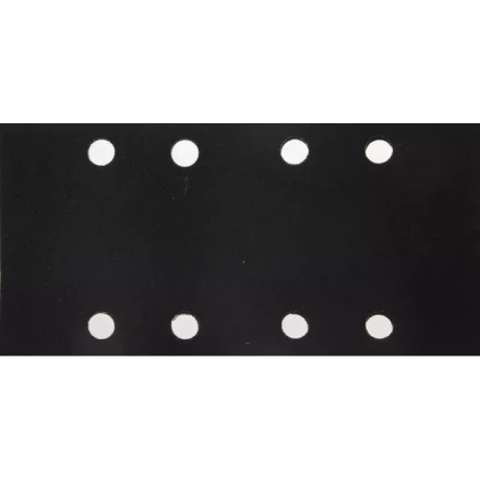 Лист шлиф. универсал. URAGAN &quot;Оптимален для твердых пород дерева&quot; 8 отверстий по линии, для ПШМ, P180, 80х166мм, 50шт 907-22101-180-50 купить в Губкинске