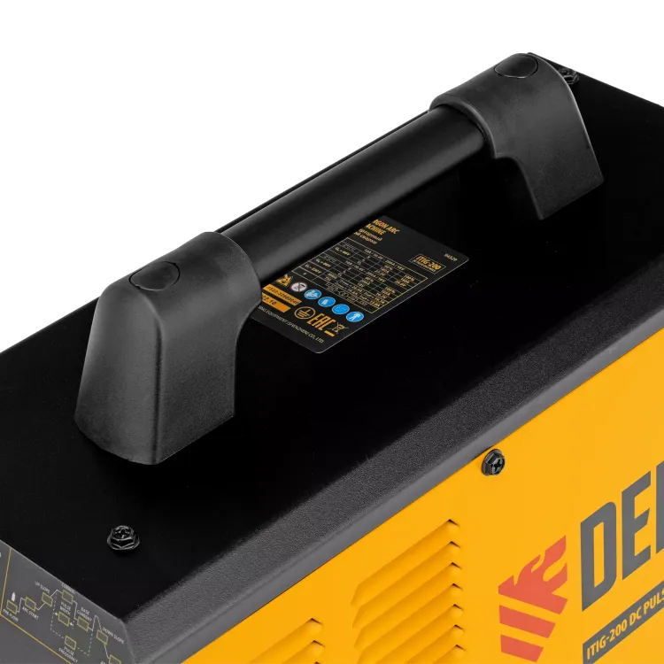 Аппарат инвертор. аргонодуговой сварки ITIG-200 DС Pulse Cold Weld, 200 А, ПВ 60%// Denzel 94329 купить в Губкинске