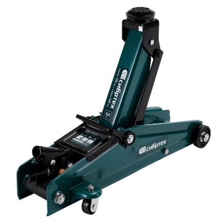 Домкрат гидравлический подкатной Сибртех 50838, 3 т, 135-400 мм купить в Губкинске