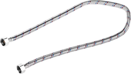 Подводка гибкая ЗУБР для воды, оплетка из нержавеющей стали, г/г 1/2&quot; - 0,8м 51005-G/G-080 купить в Губкинске
