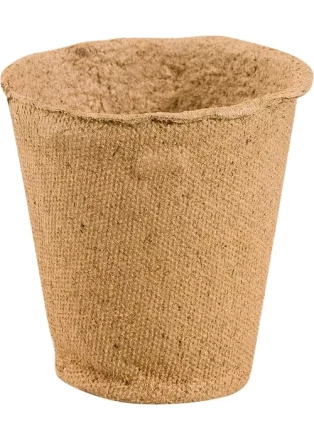 Торфяной горшочек 80х80 мм круглый Россия 64352 купить в Губкинске