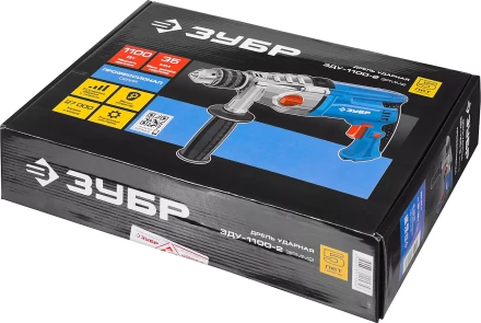 Дрель ударная двухскоростная ЗДУ-1100-2 ЭРММ2 серия ПРОФЕССИОНАЛ купить в Губкинске