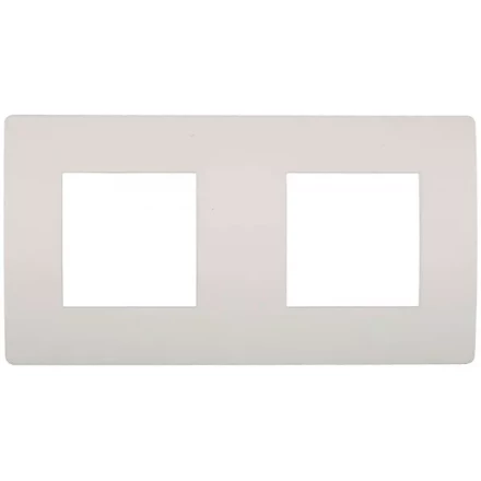 Панель СВЕТОЗАР накладная горизонтальная, 2 гнезда SV-55210-2 купить в Губкинске