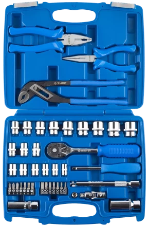 Универсальный набор инструмента 42 предм серия ЭКСПЕРТ купить в Губкинске