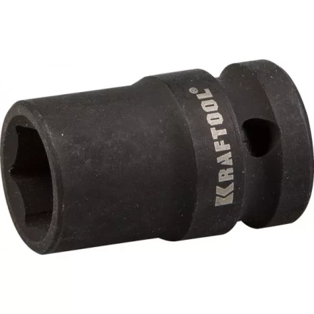 Торцовая головка KRAFTOOL &quot;INDUSTRIE QUALITAT&quot; ударная (1/2&quot;), FLANK, Cr-Mo, фосфатированная, 13 мм 27940-13_z01 купить в Губкинске