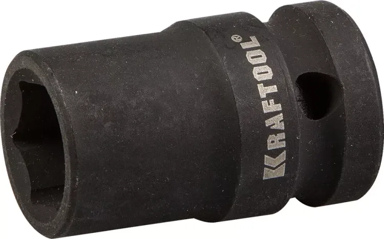 Торцовая головка KRAFTOOL "INDUSTRIE QUALITAT" ударная (1/2"), FLANK, Cr-Mo, фосфатированная, 13 мм 27940-13_z01 купить в Губкинске