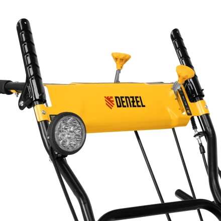 Гибридная снегоуборочная машина с функц. подметания SWB-800, 212 сс, руч. старт, 2 насадки// Denzel 97662 купить в Губкинске