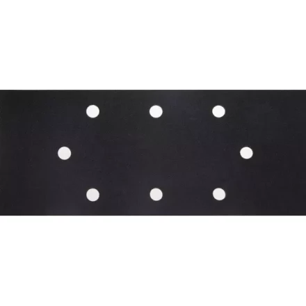 Лист шлиф. универсал. URAGAN &quot;Оптимален для твердых пород дерева&quot; 8 отверстий по линии, для ПШМ, P180, 93х230мм, 50шт 907-22102-180-50 купить в Губкинске