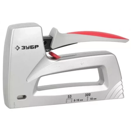 Степлер ЗУБР , пластинчатая пружина, литой корпус, 2 в 1, тип53: 6-14мм, тип 300: 16мм 31503_z01 купить в Губкинске