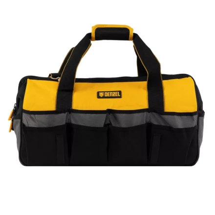 Сумка для инструмента, 500х245х300 мм, 20 карман.,съемный органайз. 10 карман.,наплеч. рем.// Denzel 90293 купить в Губкинске