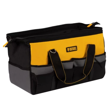 Сумка для инструмента, 500х245х300 мм, 20 карман.,съемный органайз. 10 карман.,наплеч. рем.// Denzel 90293 купить в Губкинске