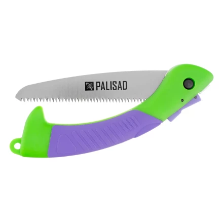 Пила садовая складная Palisad 604145, 150 мм рабочая часть, пластиковая обрезиненная рукоятка купить в Губкинске