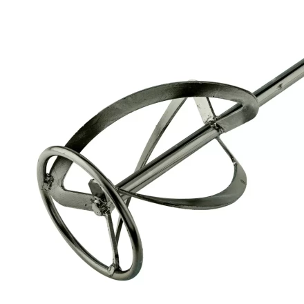 Насадка для миксера Сибртех 848947 , для тяжелых растворов, 120 х 590 мм, оцинкованная, хвостовик резьба М14 купить в Губкинске